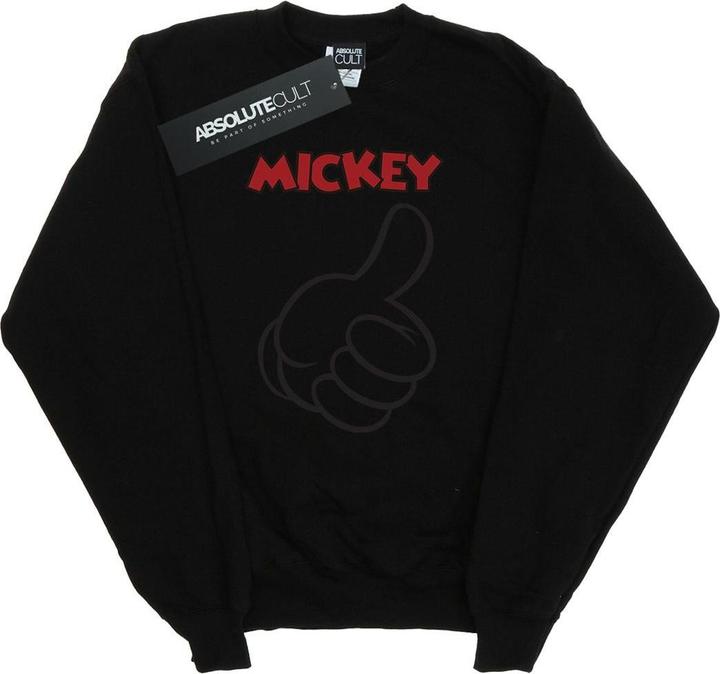 Actual product image Disney Womens/Ladies Mickey Mouse Thumbs Up Sweatshirt (XXL)