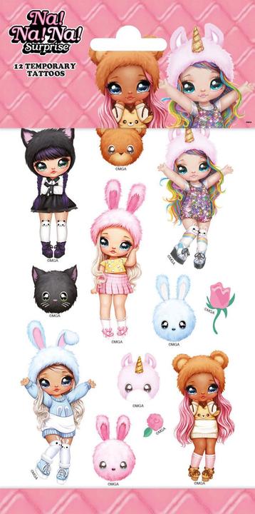 Actual product image Totum Tattoos Na. Na. Na. Surprise