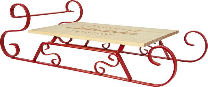 Actual product image Natura Punto Serving Tray Christmas Sleigh