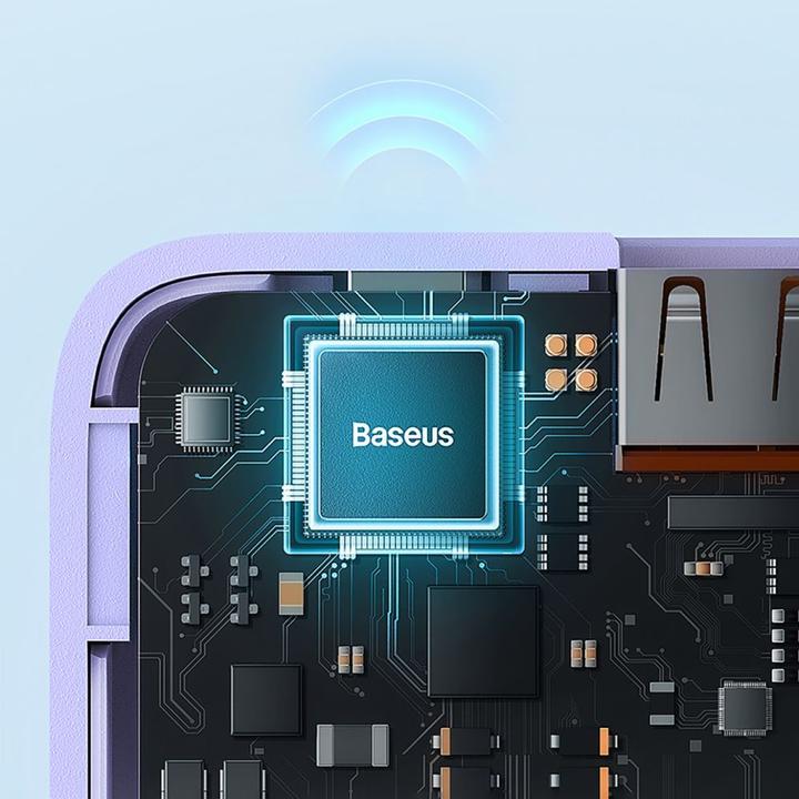 Produktbild Baseus Airpow 10000mAh 20W Powerbank (purple) (10000 mAh, 20 W, 37 Wh)