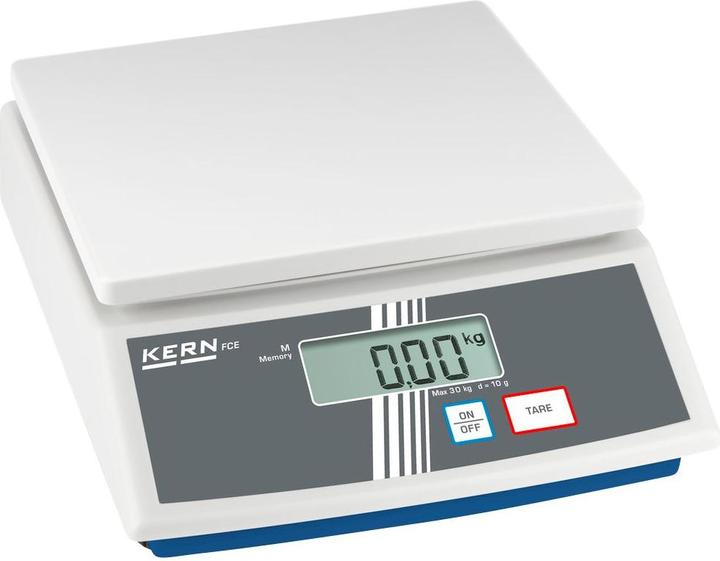 Kern FCE 6K2N FCE 6K2N Balance de table Plage de pesée (max.) 6kg Lisibilité 2g Fonctionne sur secteur
