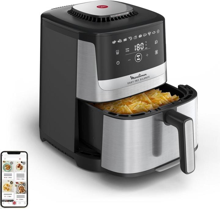Moulinex Easy Fry Silence EZ552DF0 - Airfryer - Tot 6 personen - 5 L (EZ552DF0)