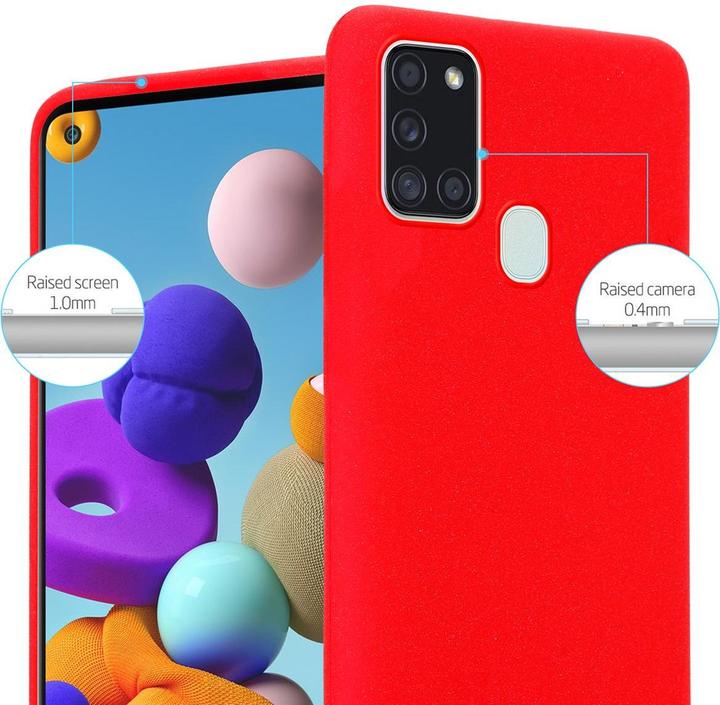 Produktbild Cadorabo TPU Frosted Cover (Samsung Galaxy A21s)
