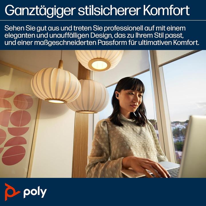 Produktbild Poly Voyager Free 20 Gray Earbuds +Basic Ladeetui Kunden-Spezial 1 (24 h, Kabellos)