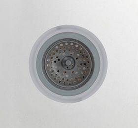 Wenko Abfluss-Sieb Edsi grau