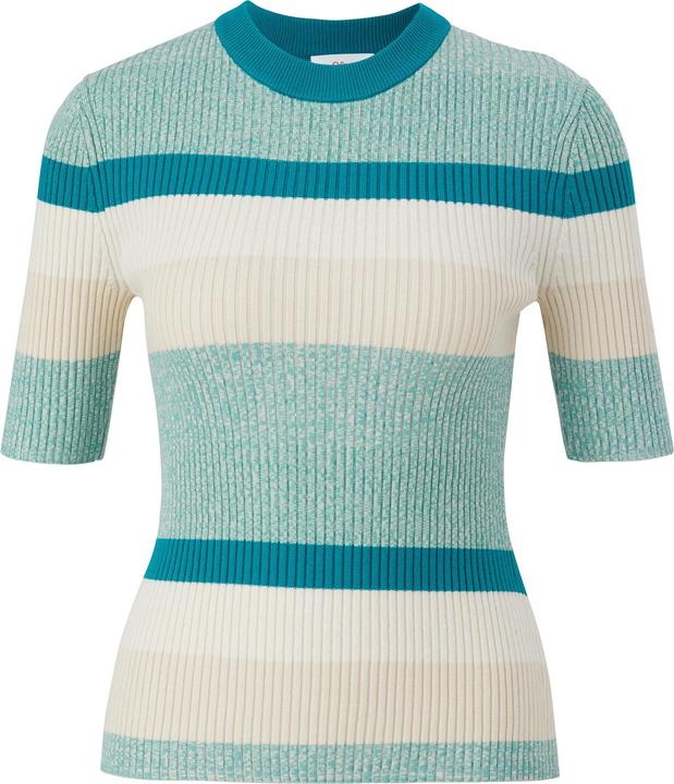 Immagine prodotto s.Oliver Strickpullover Strickshirt mit Rippstruktur (44)