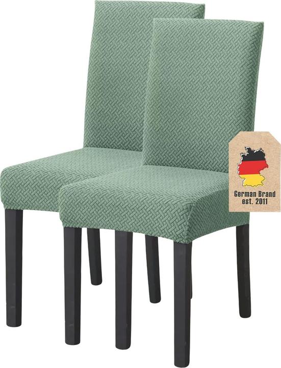 Produktbild Intirilife 2x Elastischer Stuhlhusse Stuhlüberzug Gemustert