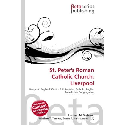 St. Peter's Roman Catholic Church, Liverpool, Sachbücher