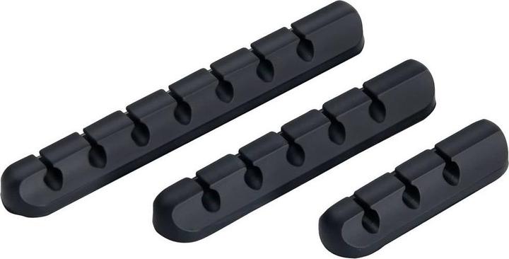 Actual product image Tru Components T24CA079 Cable holder self-adhesive TC-12888588 Bundle Ø range 6