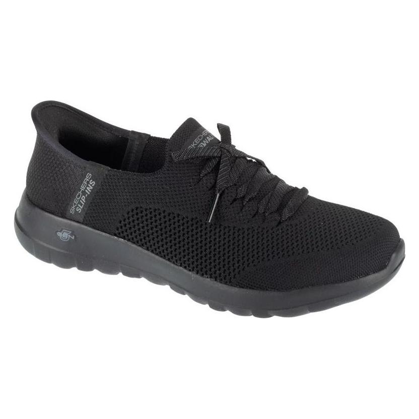Skechers, Damen, Sneakers, Slip-Ins, Go Walk Joy - Abby Czarne, Schwarz, (36.5)