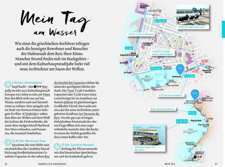 Actual product image SMART Reiseführer Provence (German, Peter Bausch, Rita Henss, 2023)