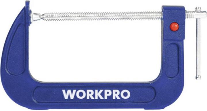 Actual product image Workpro Schnellspanner WP232024 Spann-Weite (max.):150 mm Ausladungs-Masse:150 m (150 mm)