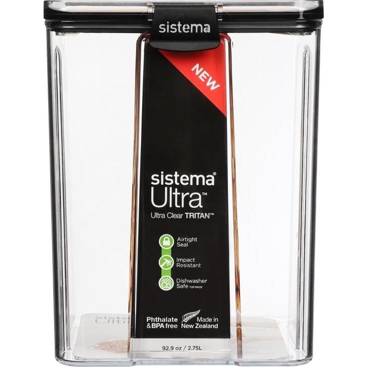 Sistema Tritan Ultra Square 2,75L, Lunchbox, Mehrfarbig