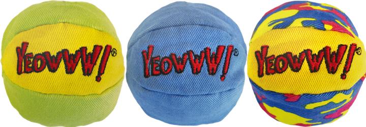 Actual product image Yeowww My Cats Balls 3 pieces 5cm Catnip (Cat ball toy, Catmint toy)