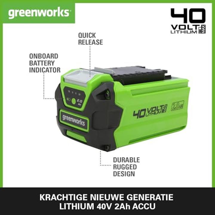 Actual product image Greenworks Battery (40 V)