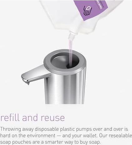 Actual product image Simplehuman Spring Water (Liquid soap, 1000 ml)