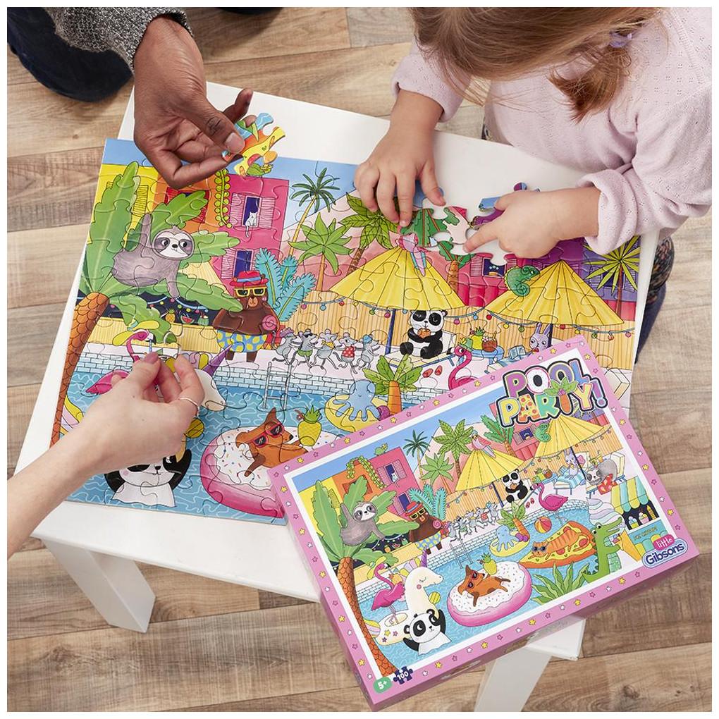 Thumbnail - Gibsons G1035 Puzzle 100XXLpc. Pool Party (100 Teile)