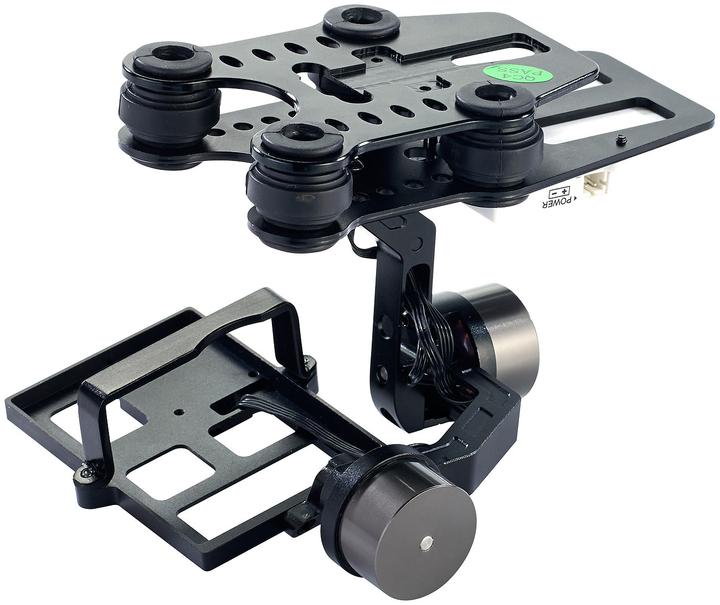 Actual product image Simulus Camera mount with gimbal suspension (Drone protection)