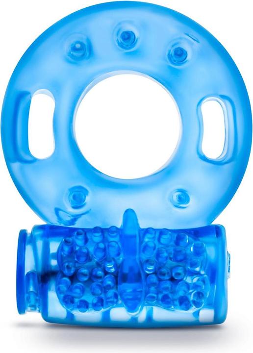 Actual product image Blush stay hard reusable cock ring blue (3.80 cm)