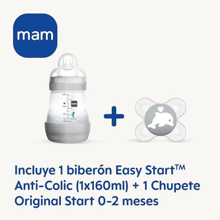 Productafbeelding MAM Elektrische Sterilisator und Wärmer für Expressflaschen, 6er-Kapazität mit Antikolikflasche