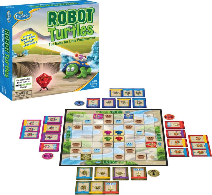 Produktbild Thinkfun Think Fun Logic Game - Robot Turtles (EN) (Englisch)