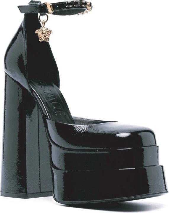 Produktbild Versace Leather Platform Sandals (38)