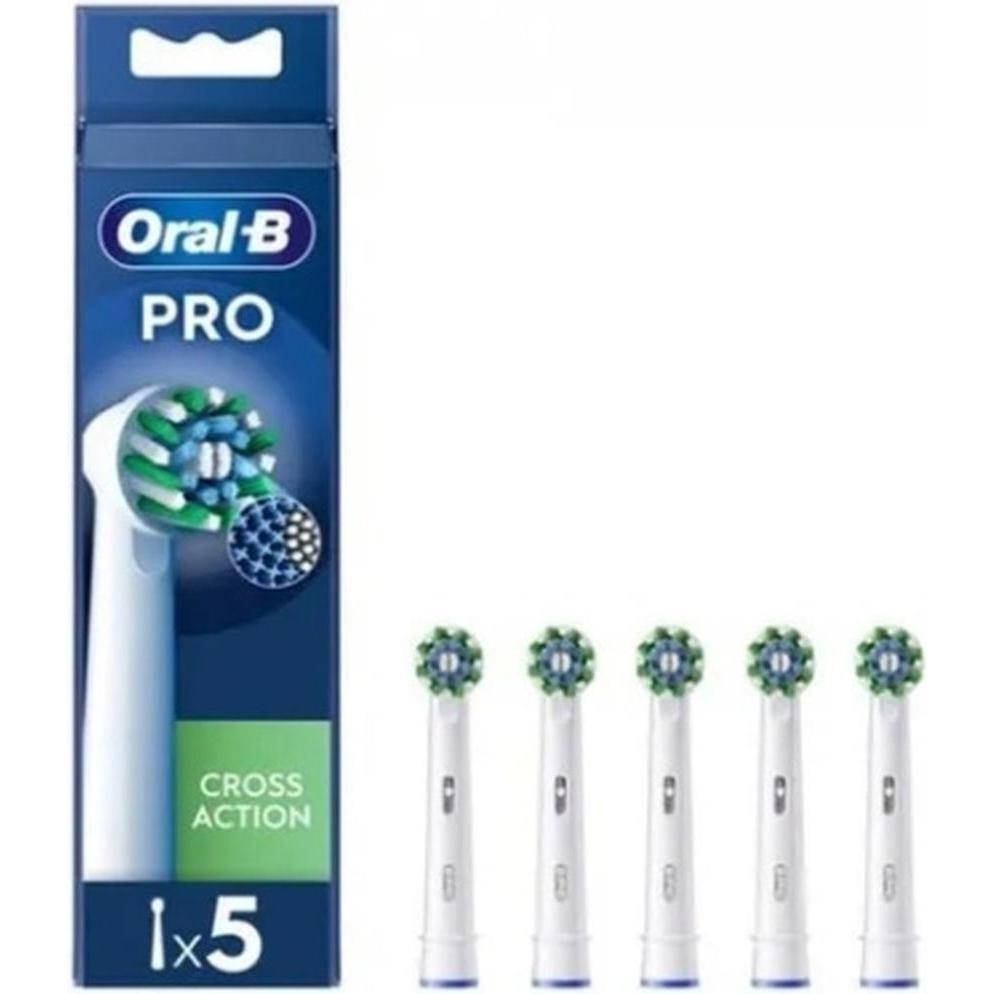 Oral-B CrossAction Pro Ersatzbürstenköpfe, 5 Bürstenköpfe (5x) (80730885)