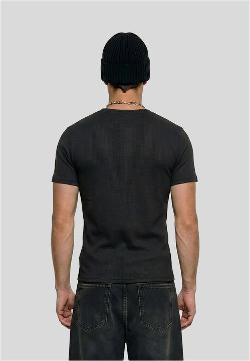 Produktbild Urban Classics Fitted Strech Rib Tee black M (M)