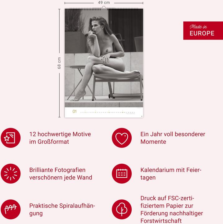 Produktbild Frauen Edition Kalender 2026 (49 x 68 cm)