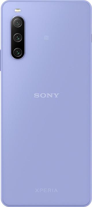 Immagine prodotto Sony Xperia 10 IV (128 GB, Lavanda, 6", SIM + eSIM, 12 Mpx, 5G)