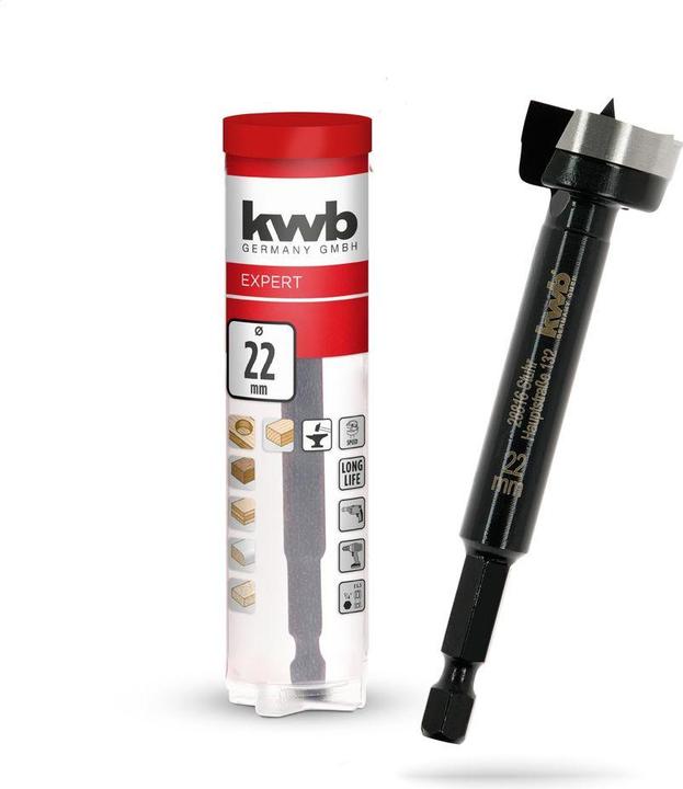 Actual product image kwb Forstner bit, 706422, 22 mm (4-22 millimetres)