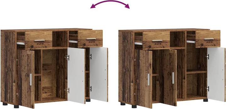 Image du produit vidaXL Holzschrank (30.50 x 30.50 x 73 cm)