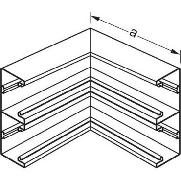 Thumbnail - Hager, Leitungsführung, BR652104D7035 (6.80 cm)