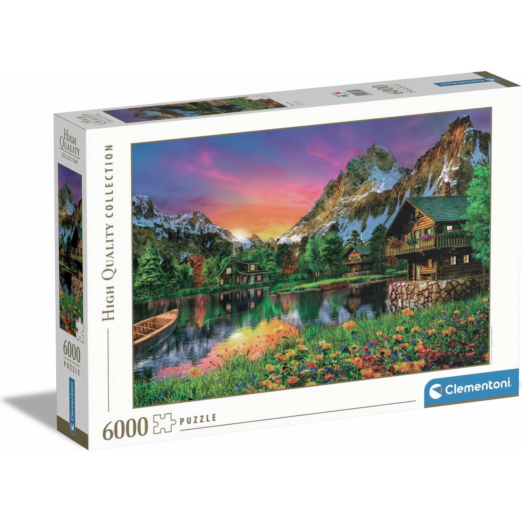 Clementoni Multicolore Lago Alpino (6000 Pezzi)