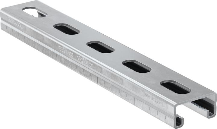 Actual product image Fischer Mounting rail FUS suitable for 41/21 perforated 2000 mm