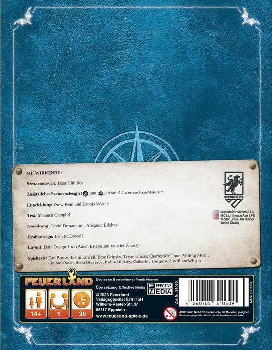 Immagine prodotto Feuerland FEU31030 - Frosthaven: scenari in solitaria, da 14 anni (DE) (Tedesco)