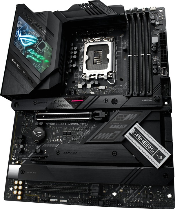 Produktbild ASUS ROG Strix Z690-F Gaming Wifi (LGA 1700, Intel Z690 (DDR5), ATX)