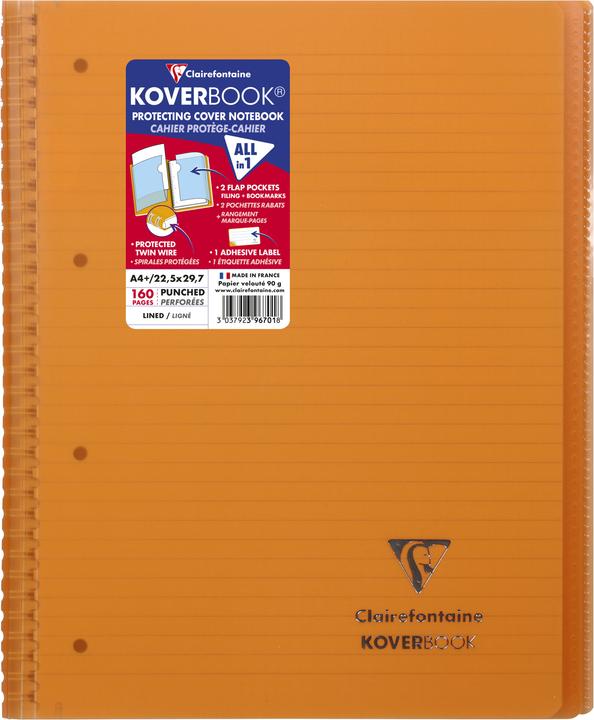 Actual product image Clairefontaine Koverbook (A4+, Lined, Hardcover)