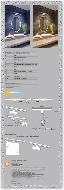 Produktbild Ledvance Bathroom Mirror CCT (380 lm)