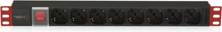 Techly Rack 19inch PDU 8 sorties