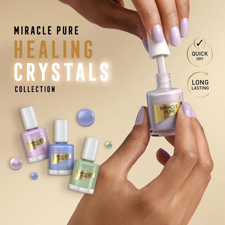 Actual product image Max Factor Miracle Pure Laquer 12 ml 580 Lucky Jade (580 Lucky Jade, Colour paint)