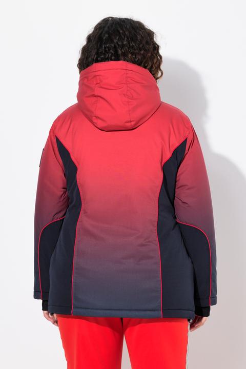 Produktbild Ulla Popken Performance-Jacke, Farbverlauf, wasserdicht, Schneefang (46, 48)