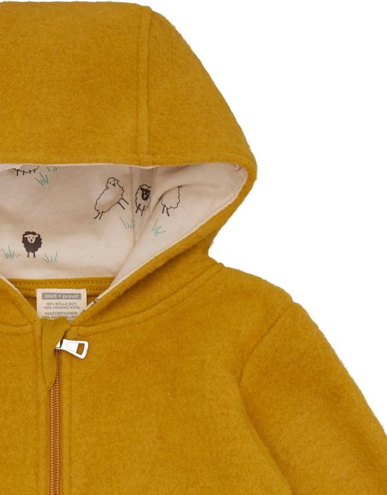 Produktbild loud + proud Babys & Kinder Wollfleece-Overall (80)