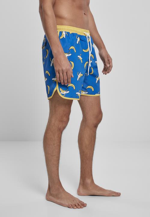 Produktbild Urban Classics Pattern Retro Swim Shorts (L, S)