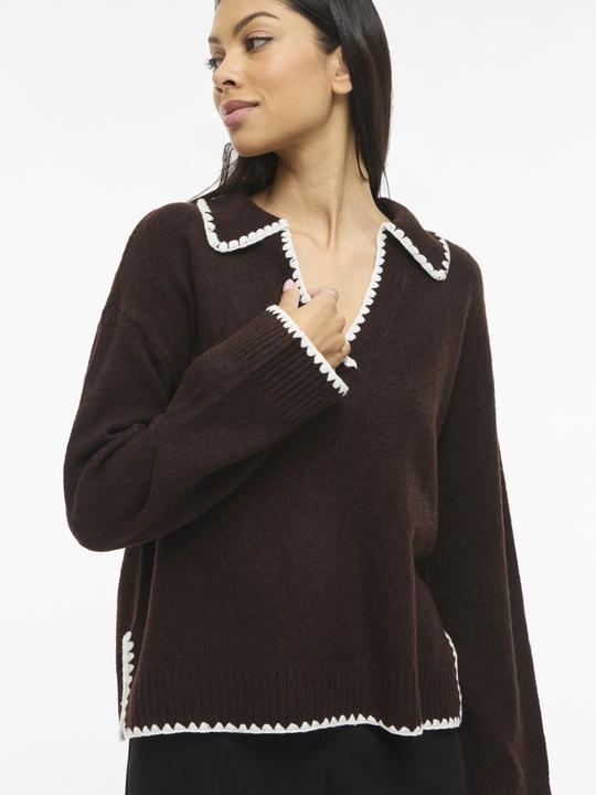 Actual product image Vila V-Ausschnitt Strickpullover (XL)