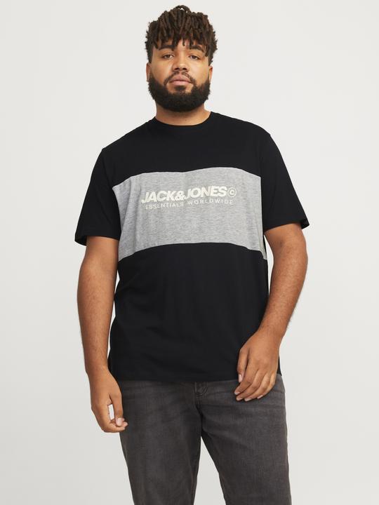 Produktbild Jack & Jones Jjelegacy Blocking Tee Ss O-Neck Noo Pls (6XL)