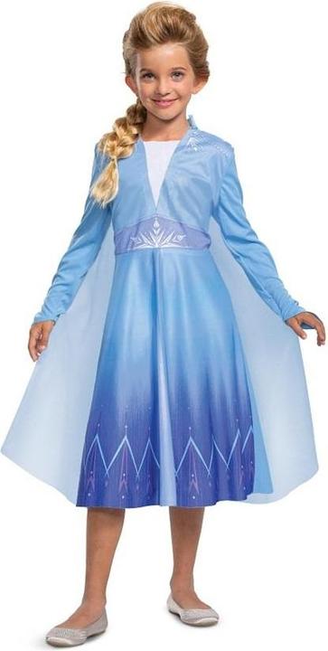 GoDan Elsa Basic Kostüm - Frozen 2 Grösse S 5-6 Jahre