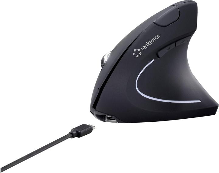 Immagine prodotto Renkforce RF-WM-322 Maus RF senza fili ottico 1600 DPI a destra (Senza fili)