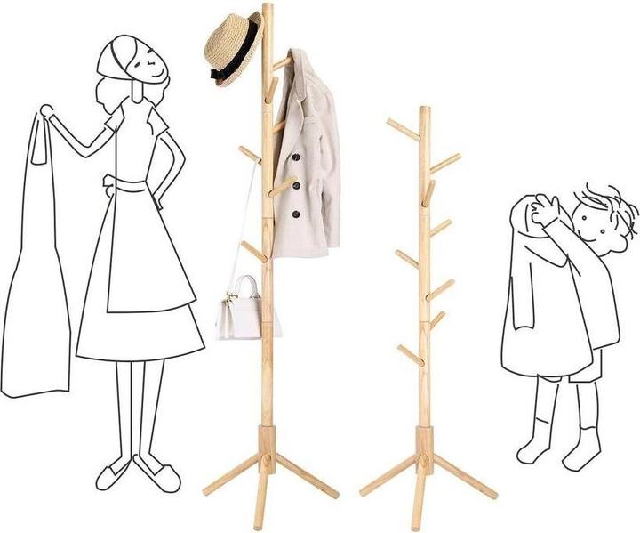Actual product image Vasagle Coat rack