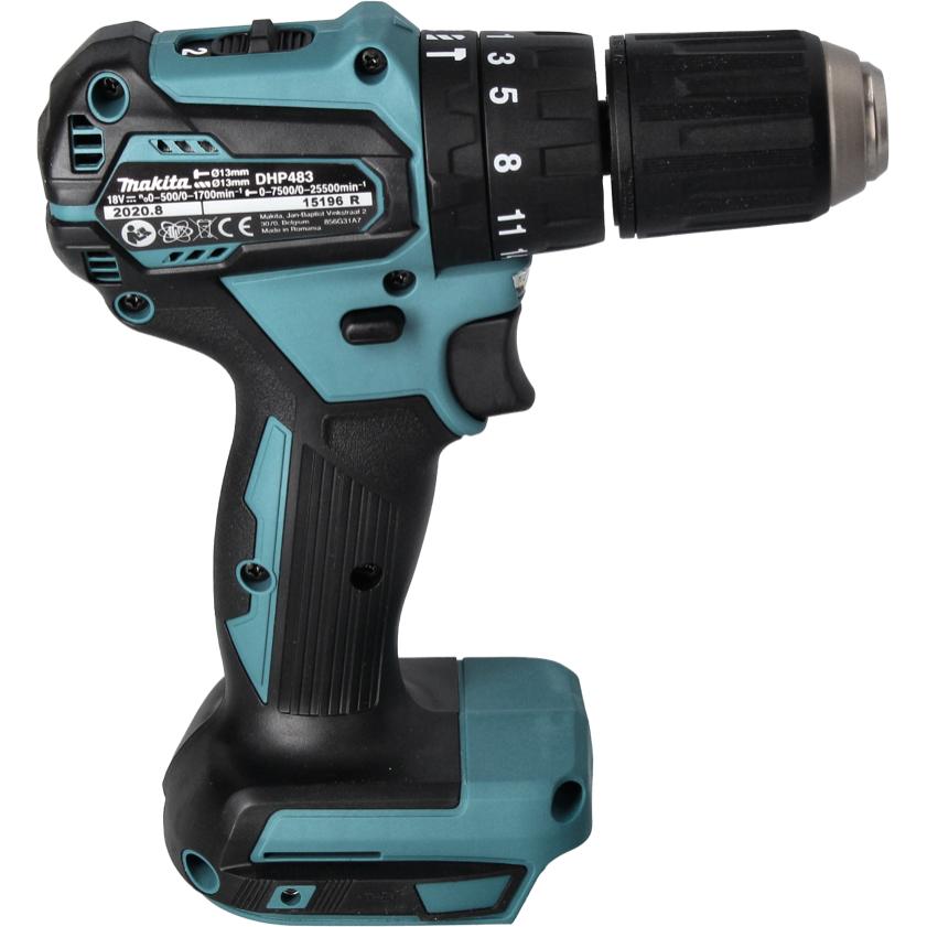 Thumbnail - Makita, Bohrmaschine + Akkuschrauber, DHP 483 RM1 Akku Schlagbohrschrauber 18 V 40 Nm Brushless + 1x Akku 4,0 Ah + Ladeg...